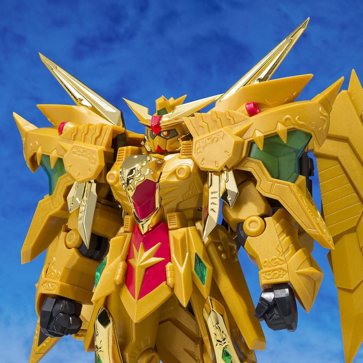 【限定販売】元祖SDガンダムワールド『黄金神スペリオルカイザー／太陽神ゴッドカイザー 2大神コンパチブルセット』プラモデル-001