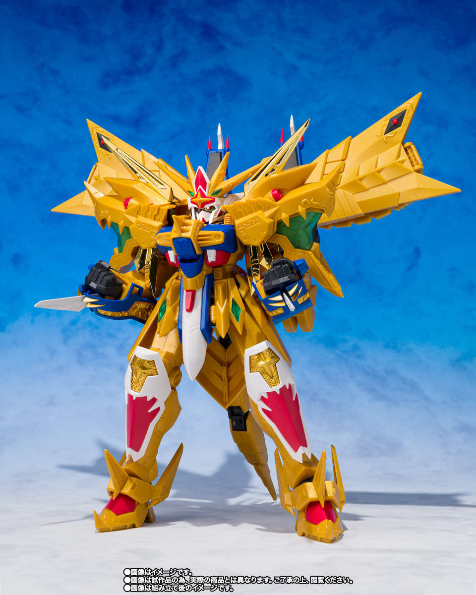 【限定販売】元祖SDガンダムワールド『黄金神スペリオルカイザー／太陽神ゴッドカイザー 2大神コンパチブルセット』プラモデル-003