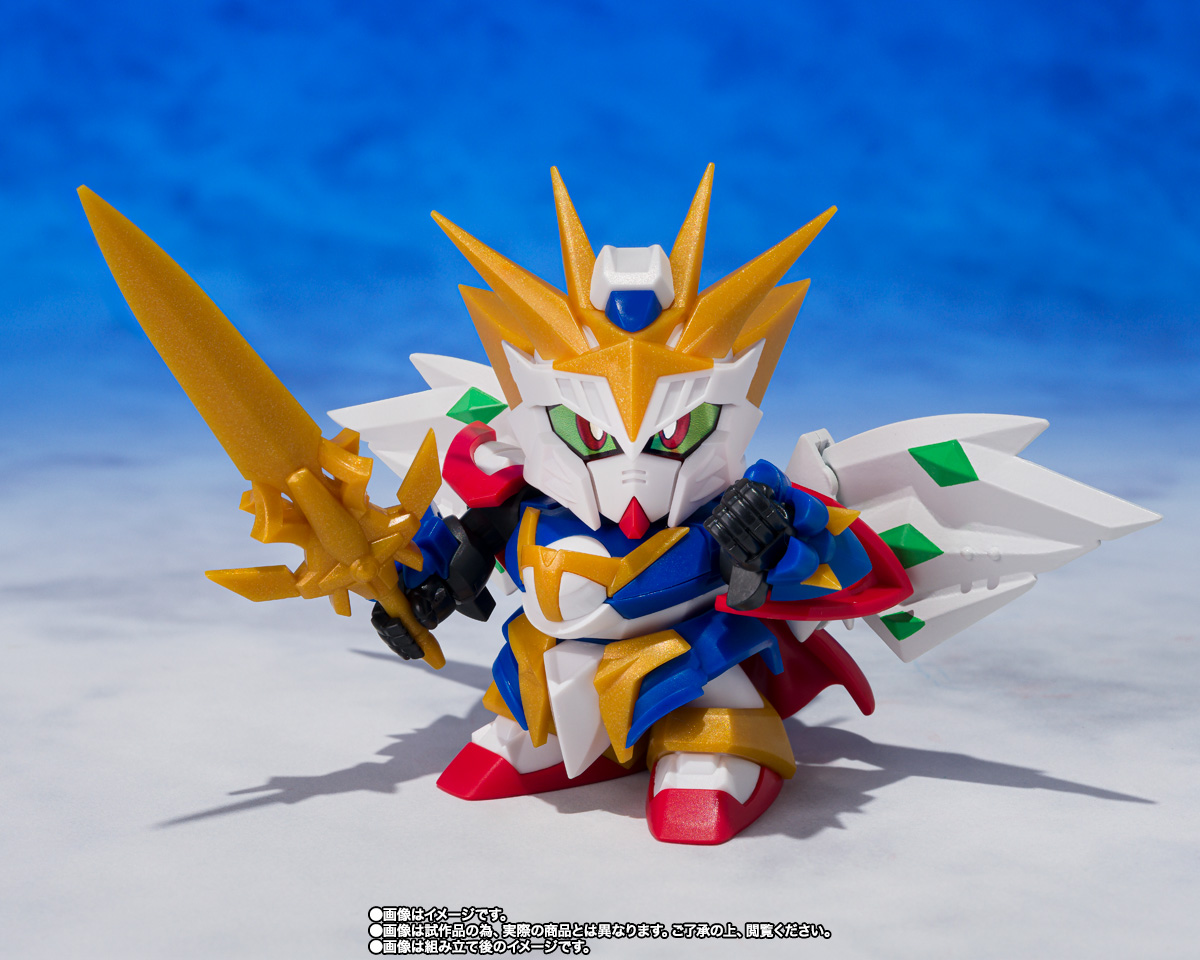 【限定販売】元祖SDガンダムワールド『黄金神スペリオルカイザー／太陽神ゴッドカイザー 2大神コンパチブルセット』プラモデル-006