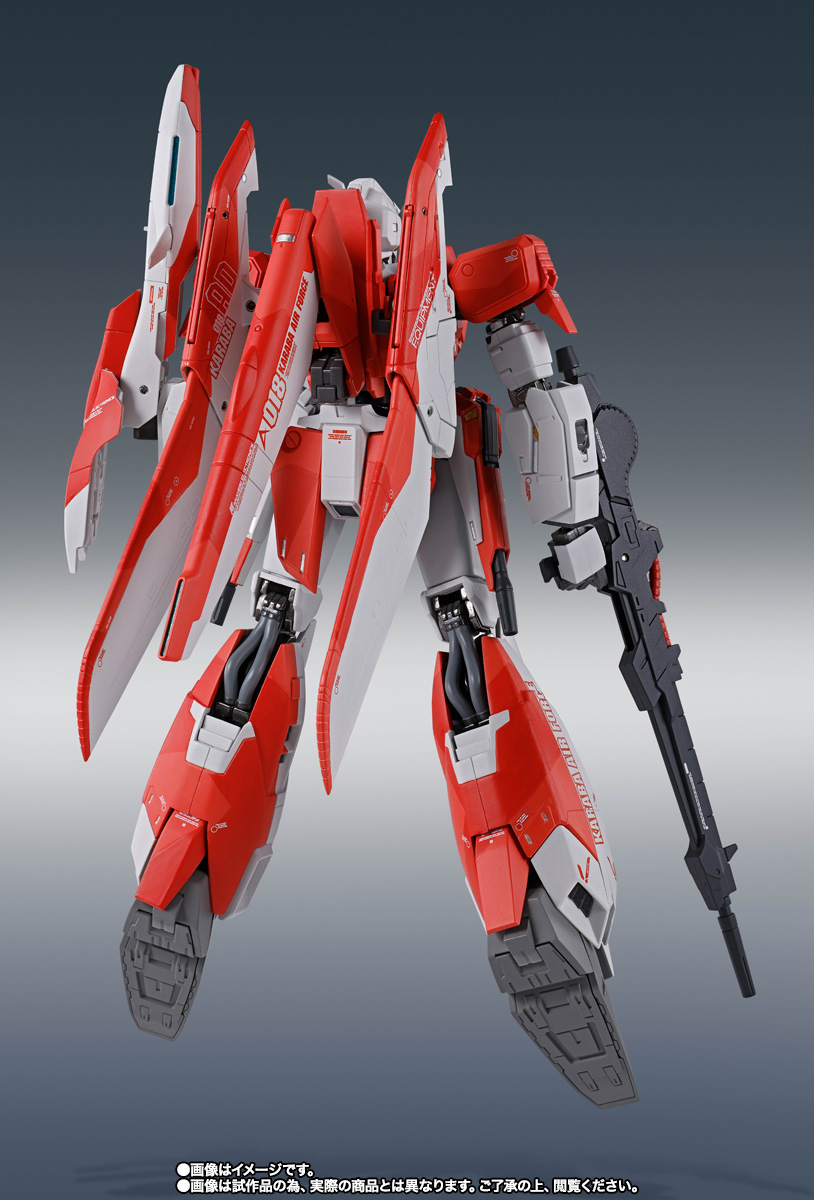 【限定販売】METAL ROBOT魂（Ka signature）『〈SIDE MS〉ゼータプラス A1（テスト機イメージカラー）』ガンダム・センチネル 可変可動フィギュア-003