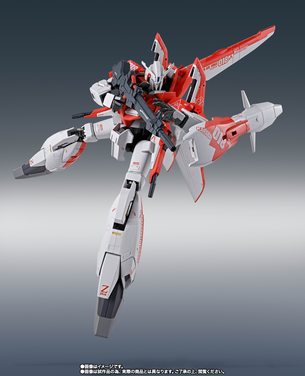 【限定販売】METAL ROBOT魂（Ka signature）『〈SIDE MS〉ゼータプラス A1（テスト機イメージカラー）』ガンダム・センチネル 可変可動フィギュア-005