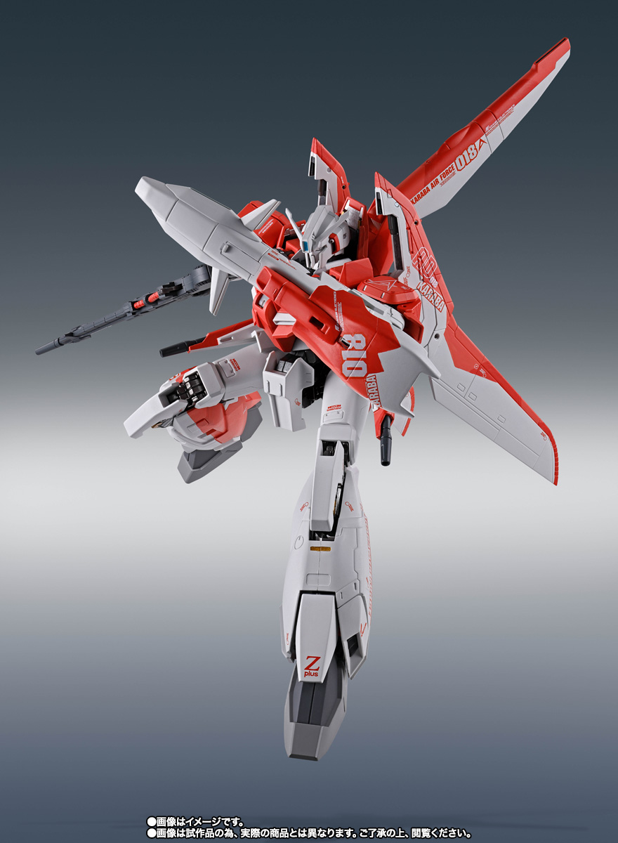 【限定販売】METAL ROBOT魂（Ka signature）『〈SIDE MS〉ゼータプラス A1（テスト機イメージカラー）』ガンダム・センチネル 可変可動フィギュア-006