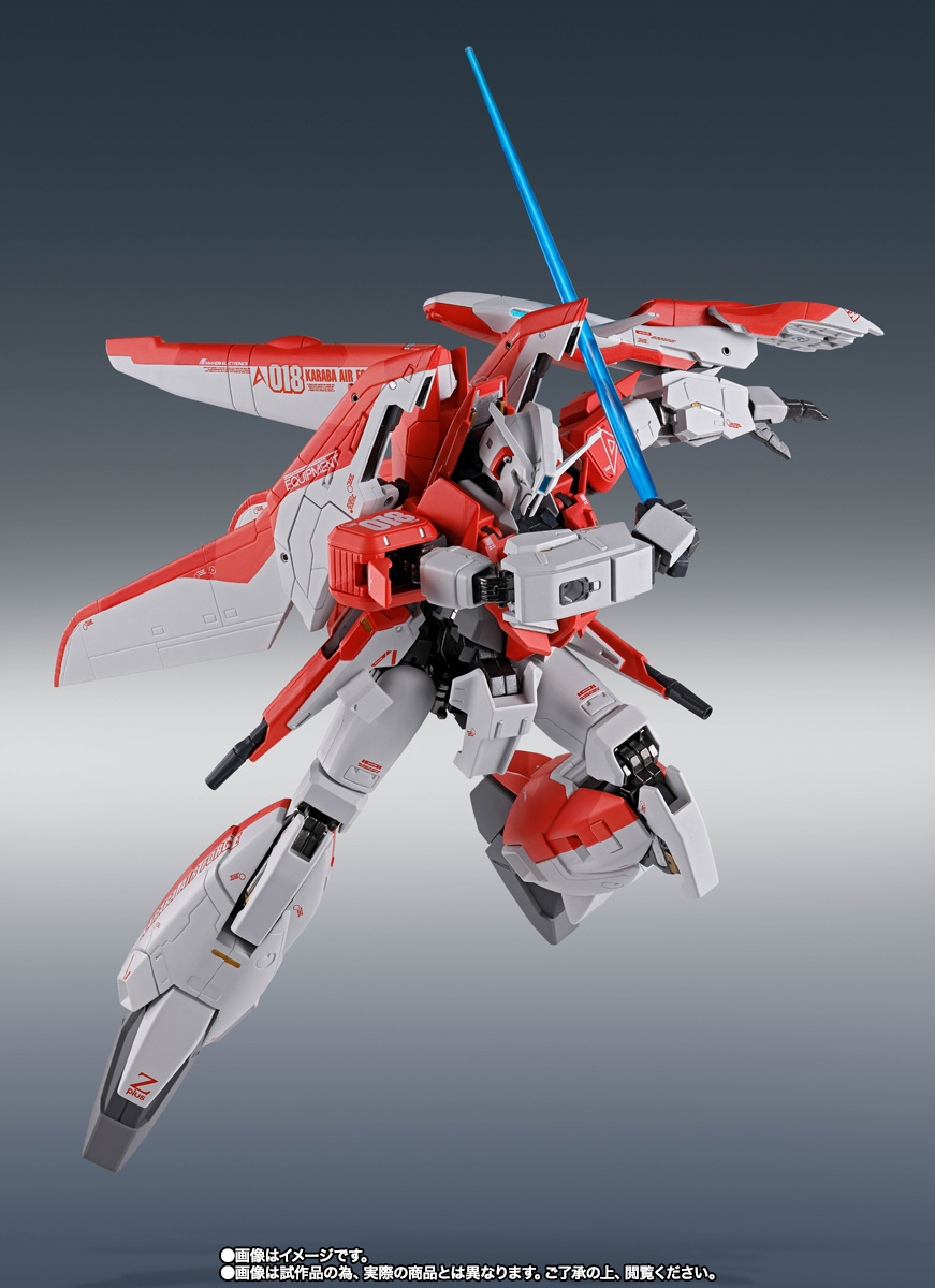 【限定販売】METAL ROBOT魂（Ka signature）『〈SIDE MS〉ゼータプラス A1（テスト機イメージカラー）』ガンダム・センチネル 可変可動フィギュア-007