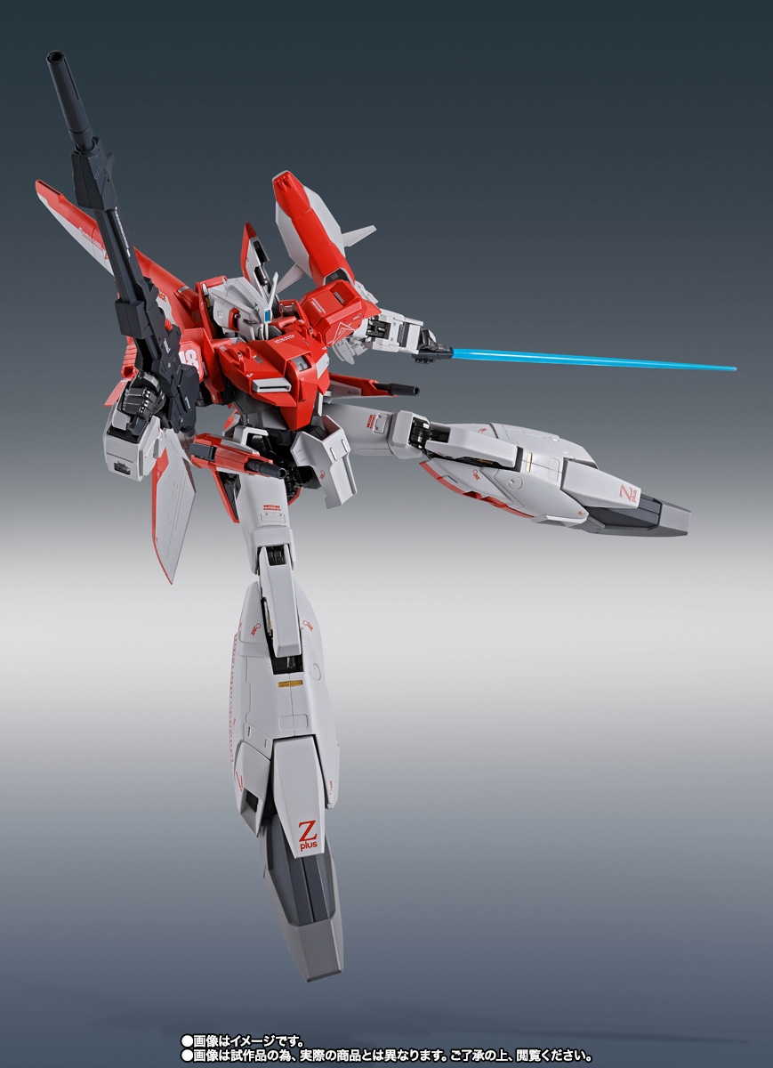 【限定販売】METAL ROBOT魂（Ka signature）『〈SIDE MS〉ゼータプラス A1（テスト機イメージカラー）』ガンダム・センチネル 可変可動フィギュア-008