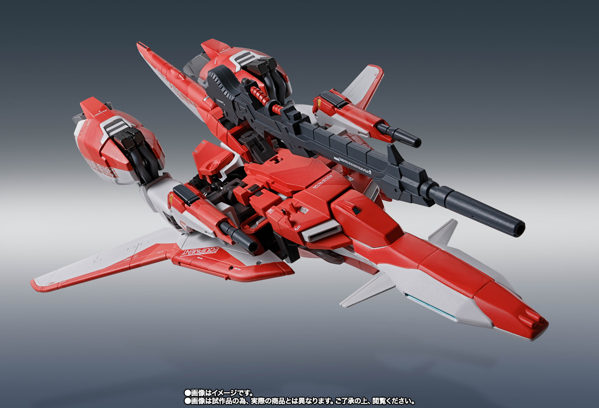 【限定販売】METAL ROBOT魂（Ka signature）『〈SIDE MS〉ゼータプラス A1（テスト機イメージカラー）』ガンダム・センチネル 可変可動フィギュア-010