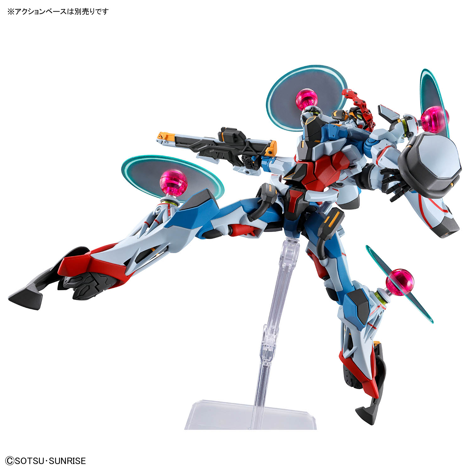 【再販】HG 1/144『GQuuuuuuX（エンディミオン・ユニット覚醒時）』機動戦士Gundam GQuuuuuuX プラモデル-005