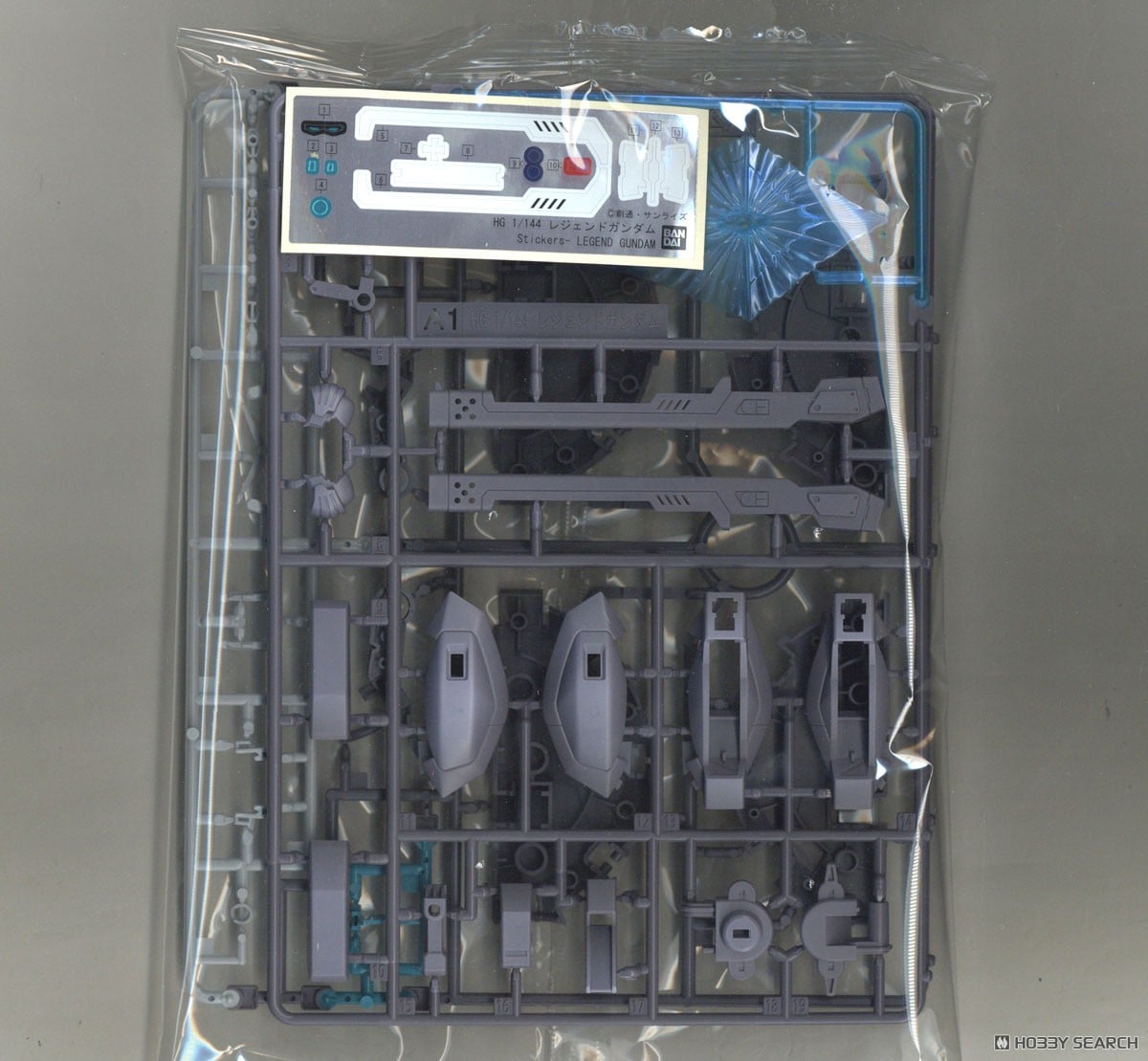 【再販】HG 1/144『レジェンドガンダム』機動戦士ガンダムSEED DESTINY プラモデル-017