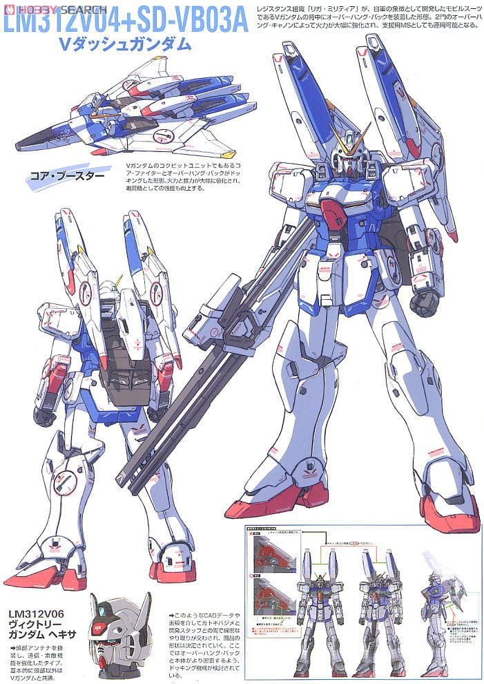 【再販】MG 1/100『Vダッシュガンダム Ver.Ka』機動戦士Vガンダム プラモデル-025