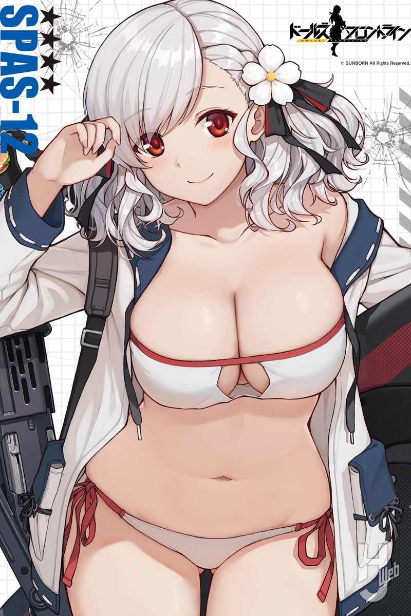 【限定販売】ドールズフロントライン『VSK-94 聖夜の警官』立体枕カバー-003