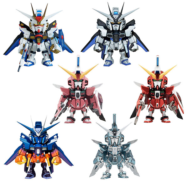 QMSV mini『STRIKE FREEDOM GUNDAM & INFINITE JUSTICE GUNDAM』8個入りBOX