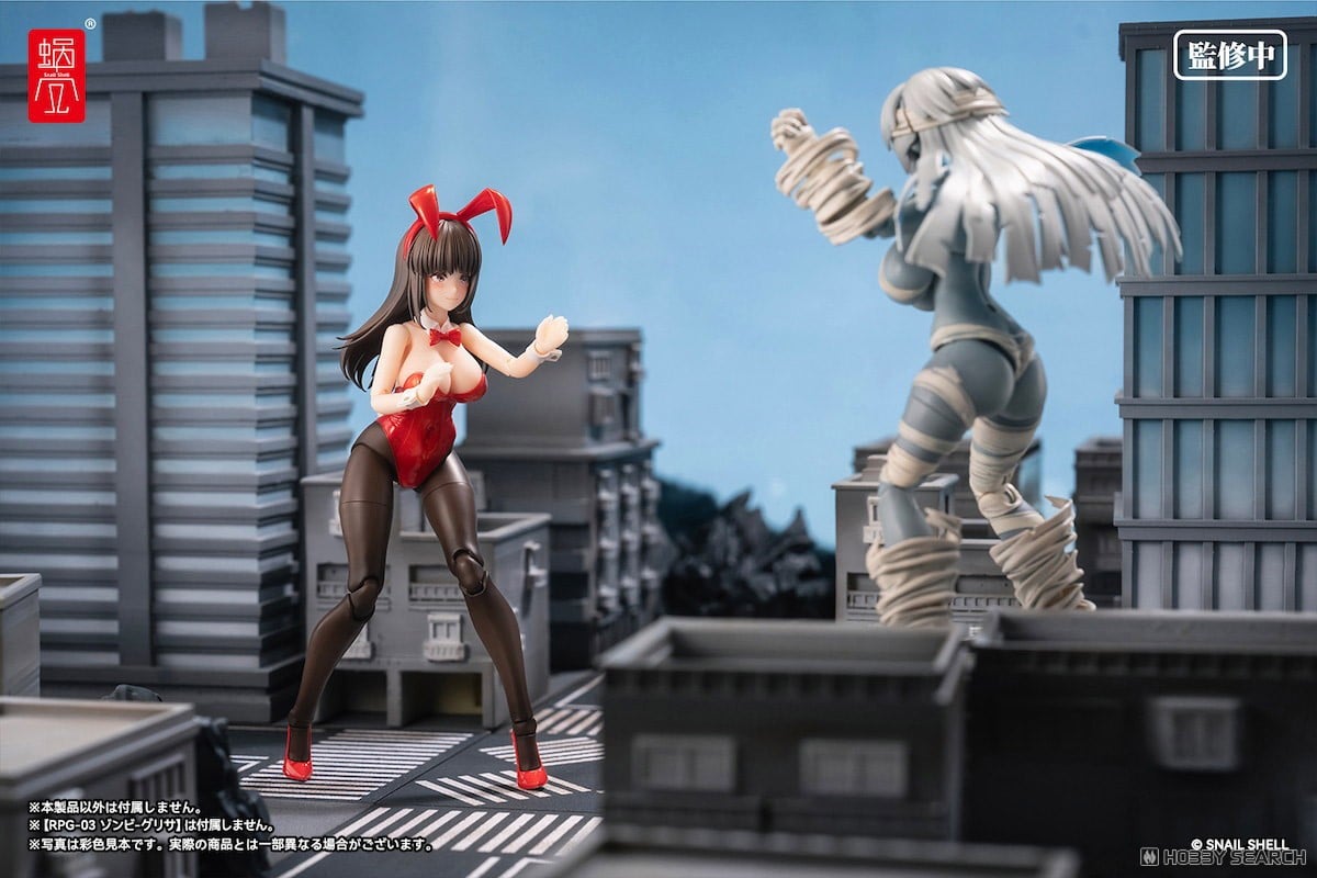 空想JKシリーズ『JK-01バニーガール レナ』1/12 完成品アクションフィギュア-005