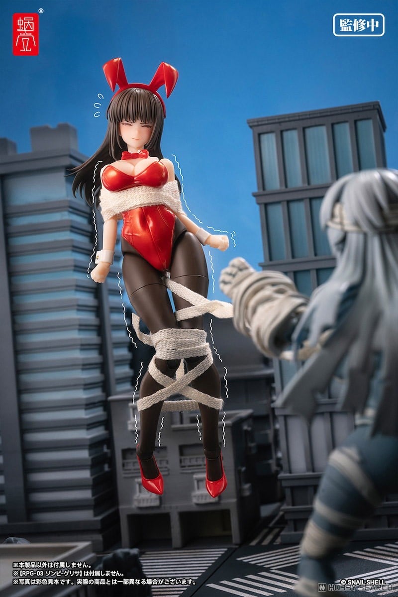 空想JKシリーズ『JK-01バニーガール レナ』1/12 完成品アクションフィギュア-007
