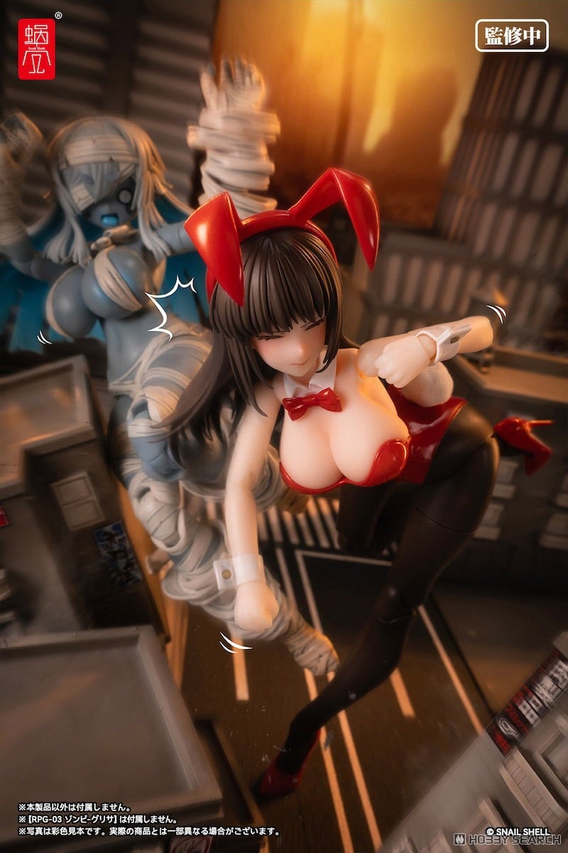 空想JKシリーズ『JK-01バニーガール レナ』1/12 完成品アクションフィギュア-009