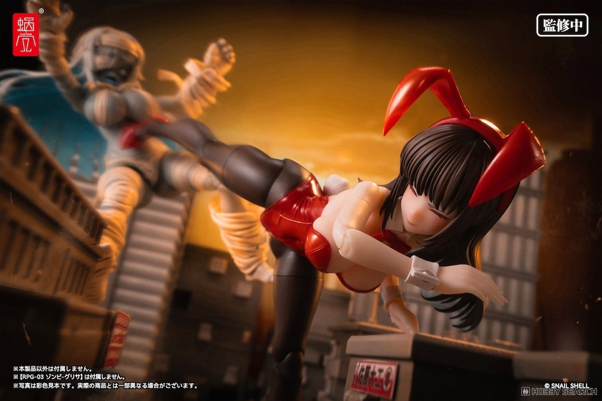 空想JKシリーズ『JK-01バニーガール レナ』1/12 完成品アクションフィギュア-010