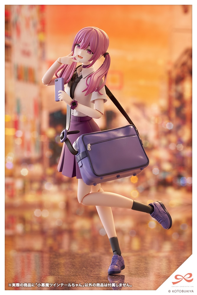 創彩少女庭園『小悪魔ツインテールちゃん』1/10 プラモデル-001