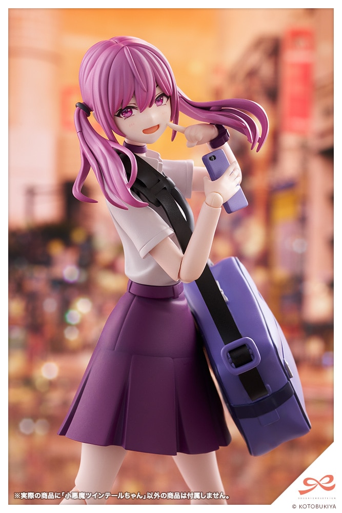 創彩少女庭園『小悪魔ツインテールちゃん』1/10 プラモデル-003