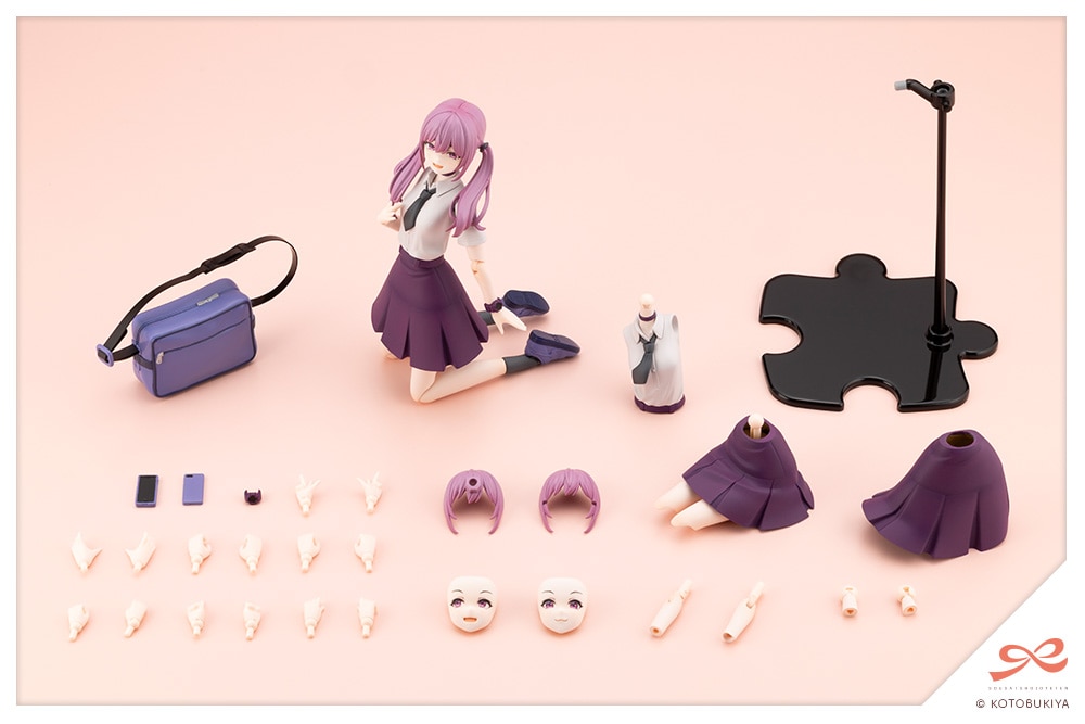 創彩少女庭園『小悪魔ツインテールちゃん』1/10 プラモデル-011