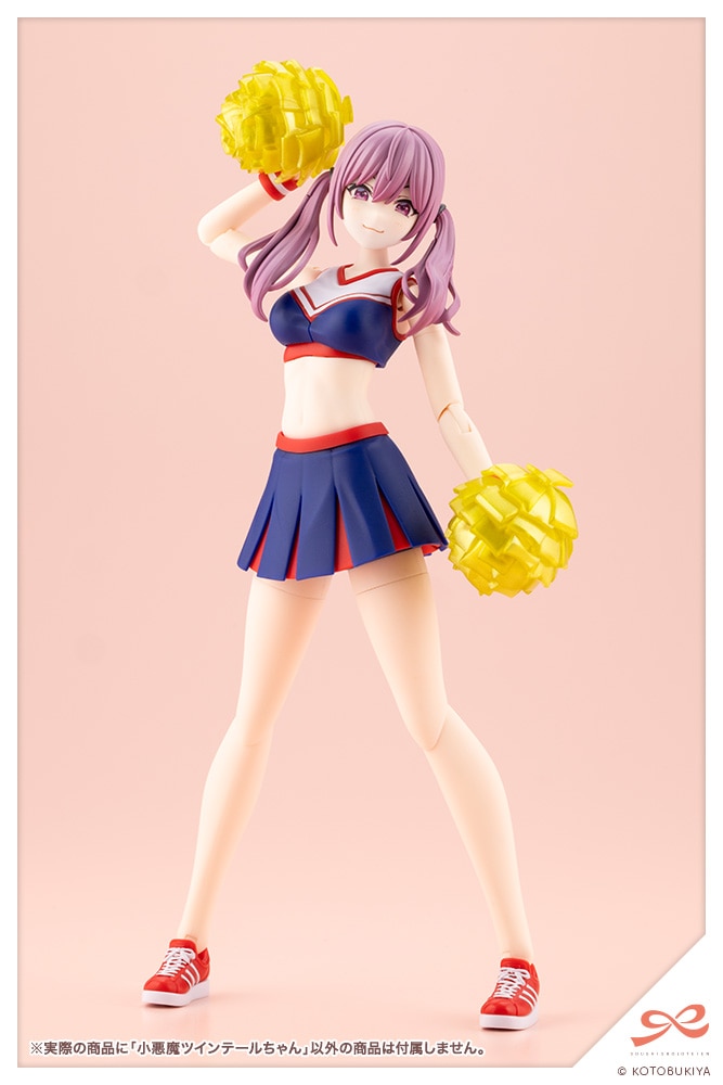 創彩少女庭園『小悪魔ツインテールちゃん』1/10 プラモデル-016