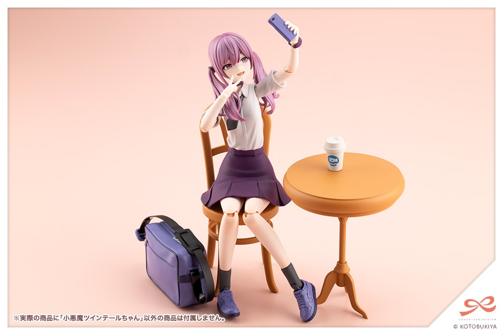 創彩少女庭園『小悪魔ツインテールちゃん』1/10 プラモデル-017