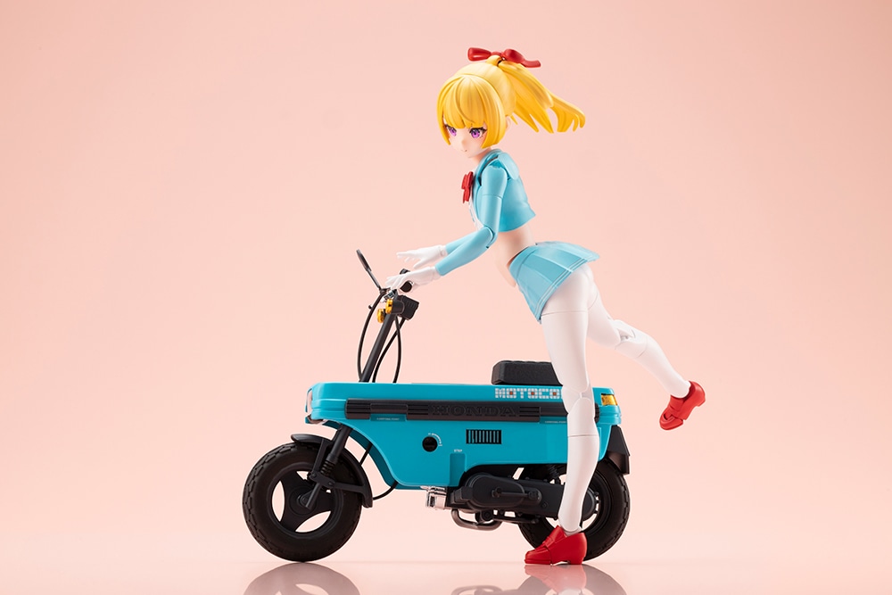 メガミデバイス『BUSTER DOLL ナイト Alice with Honda AB12 モトコンポ』プラモデル-017