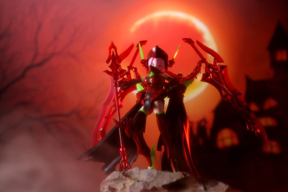 メガミデバイス『BULLET KNIGHTS エクスキューショナー HELL BLAZE』1/1 プラモデル-014