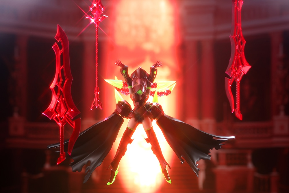 メガミデバイス『BULLET KNIGHTS エクスキューショナー HELL BLAZE』1/1 プラモデル-015