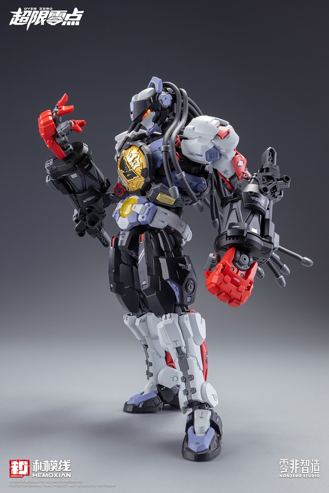 超限零点/OVER ZERO『BAKI』1/10 プラモデル-003