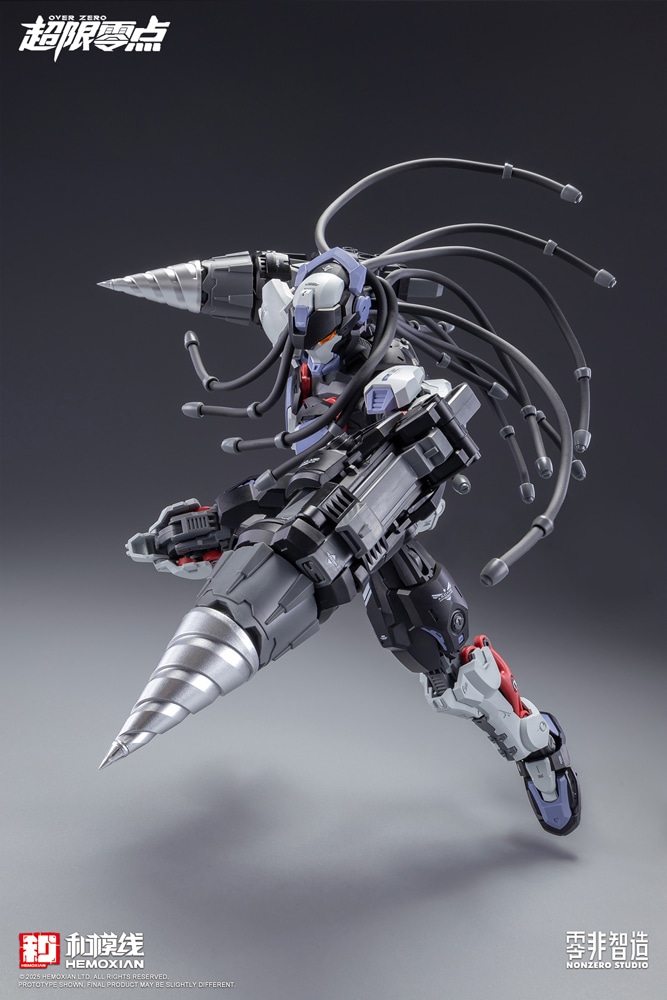 超限零点/OVER ZERO『BAKI』1/10 プラモデル-006