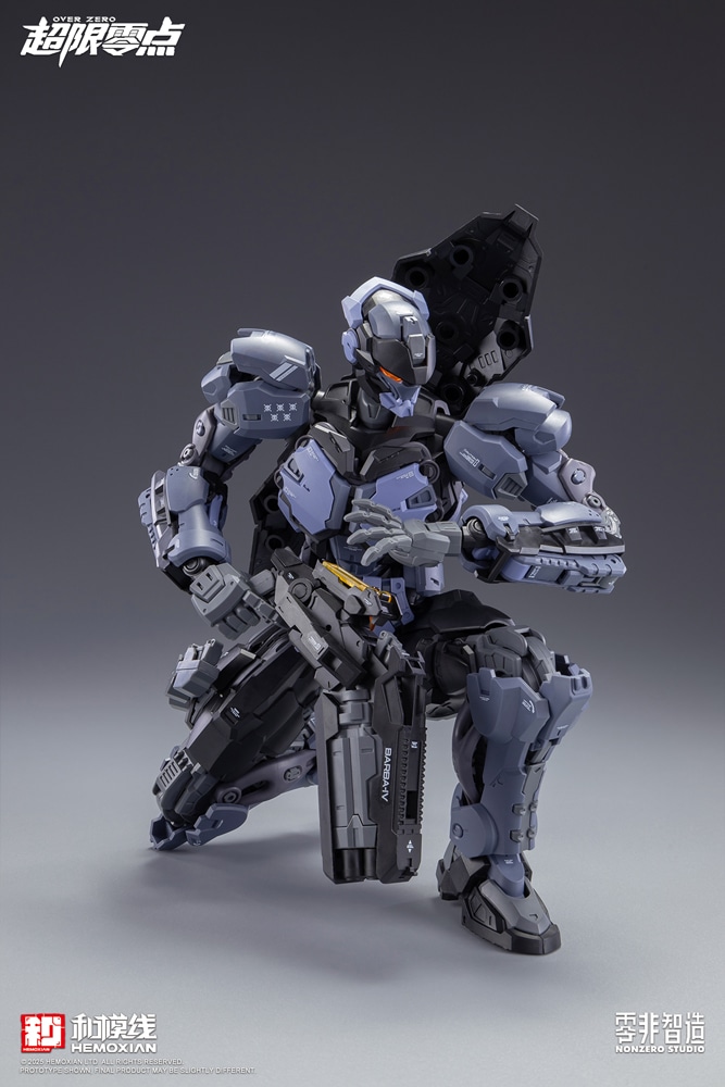 超限零点/OVER ZERO『BAKI』1/10 プラモデル-027