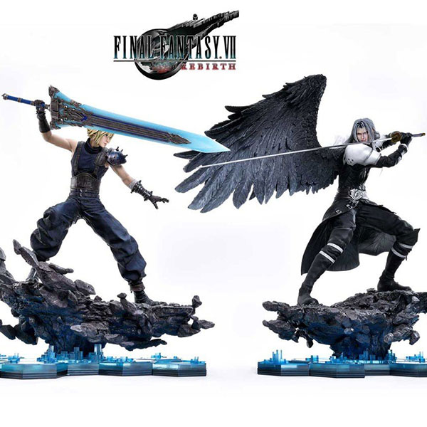 スクウェア・エニックス マスターライン『クラウド・ストライフ vs セフィロス』ファイナルファンタジー7 リバース 1/4 完成品フィギュア