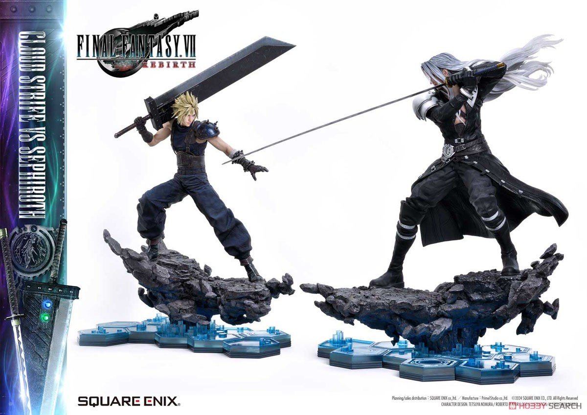 スクウェア・エニックス マスターライン『クラウド・ストライフ vs セフィロス』ファイナルファンタジー7 リバース 1/4 完成品フィギュア-001