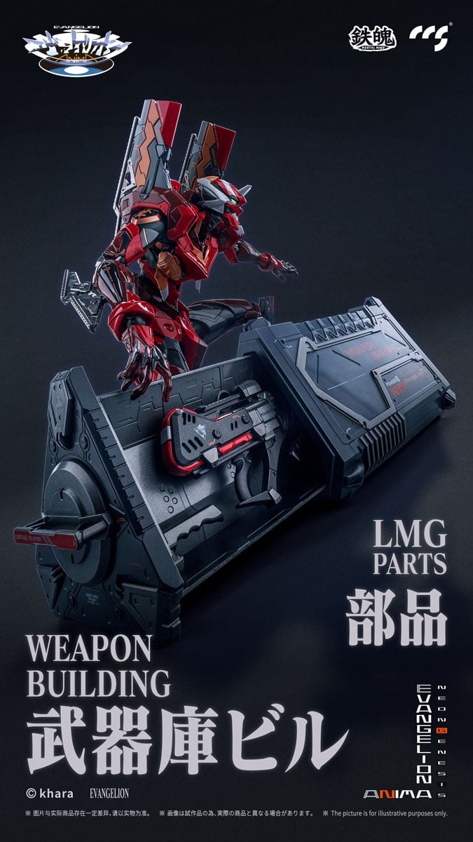 鉄魄（MORTAL MIND）シリーズ『エヴァンゲリオン弐号機II式』エヴァンゲリオンANIMA 合金可動フィギュア-016
