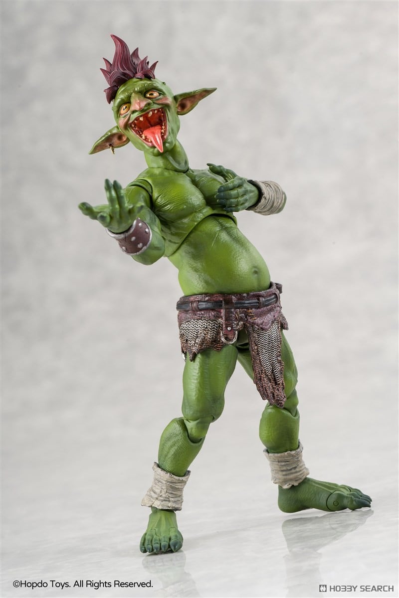 『ゴブリン族 モヒカンゴブリン』1/12スケール可動フィギュア-003