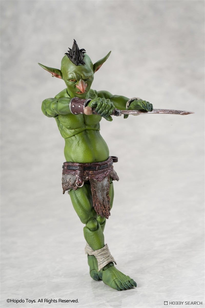 『ゴブリン族 モヒカンゴブリン』1/12スケール可動フィギュア-004