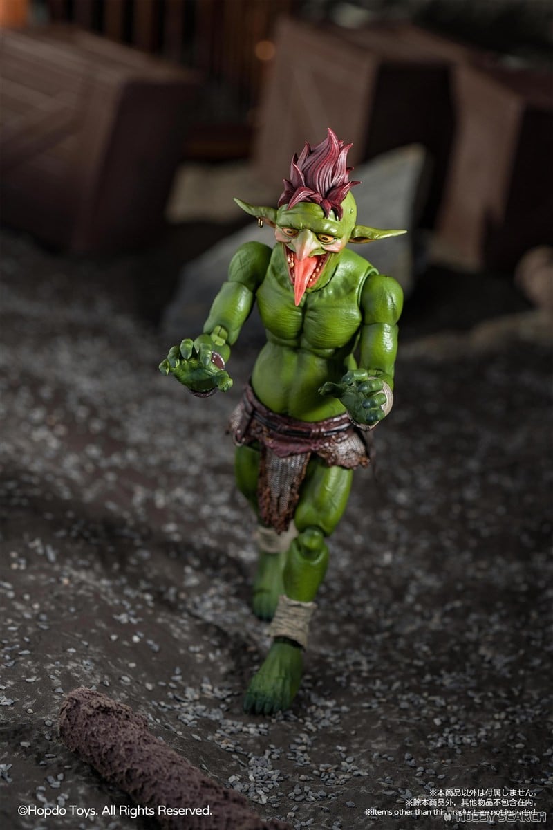 『ゴブリン族 モヒカンゴブリン』1/12スケール可動フィギュア-009