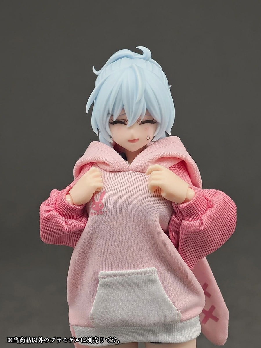 パーティアニマルガール ルームウェア『猫さんパーカー』ドール用衣装-011