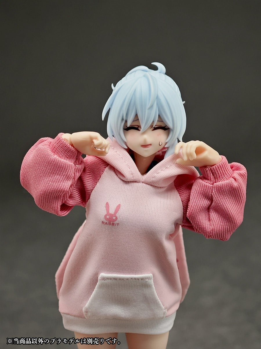 パーティアニマルガール ルームウェア『猫さんパーカー』ドール用衣装-012