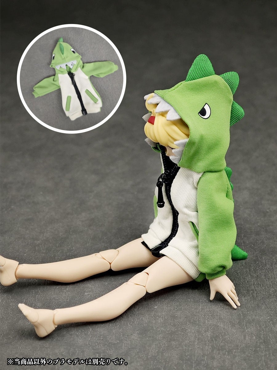 パーティアニマルガール ルームウェア『猫さんパーカー』ドール用衣装-014