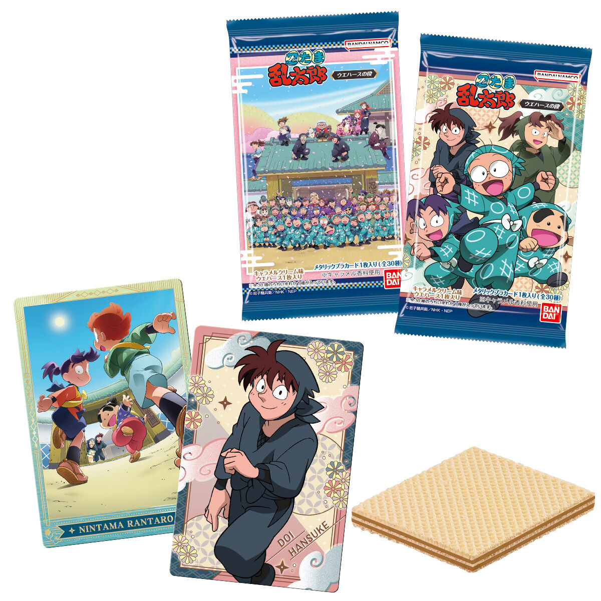 【食玩】『TVアニメ 忍たま乱太郎 ウエハースの段』20個入りBOX-001