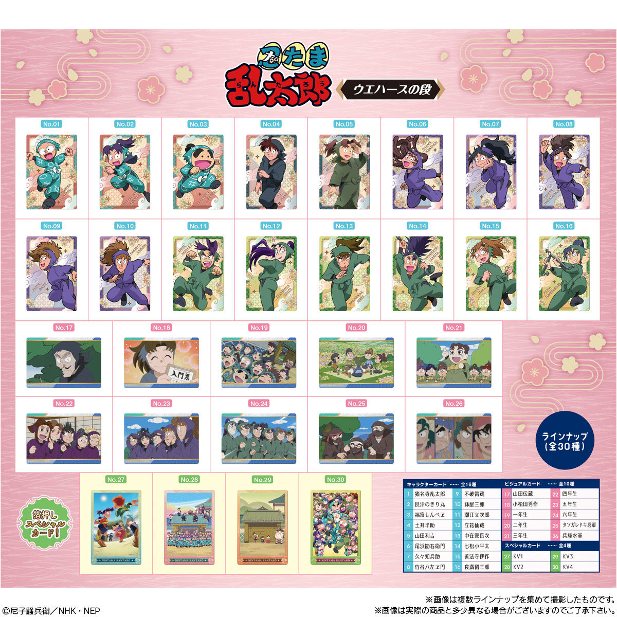 【食玩】『TVアニメ 忍たま乱太郎 ウエハースの段』20個入りBOX-009