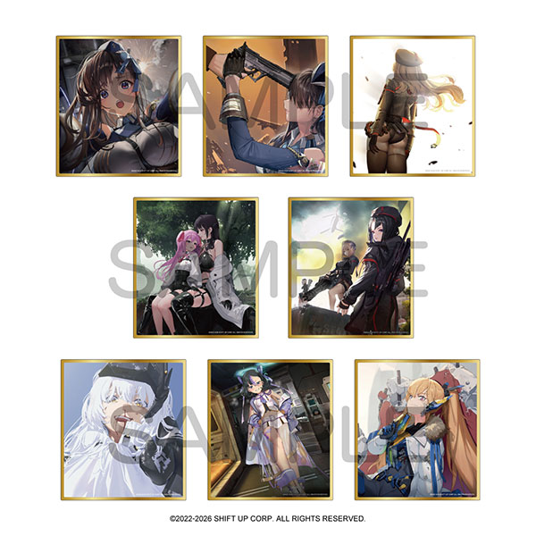 勝利の女神：NIKKE『The Memoir scene ～chapter.00-14～ アクリルクリア色紙』8個入りBOX