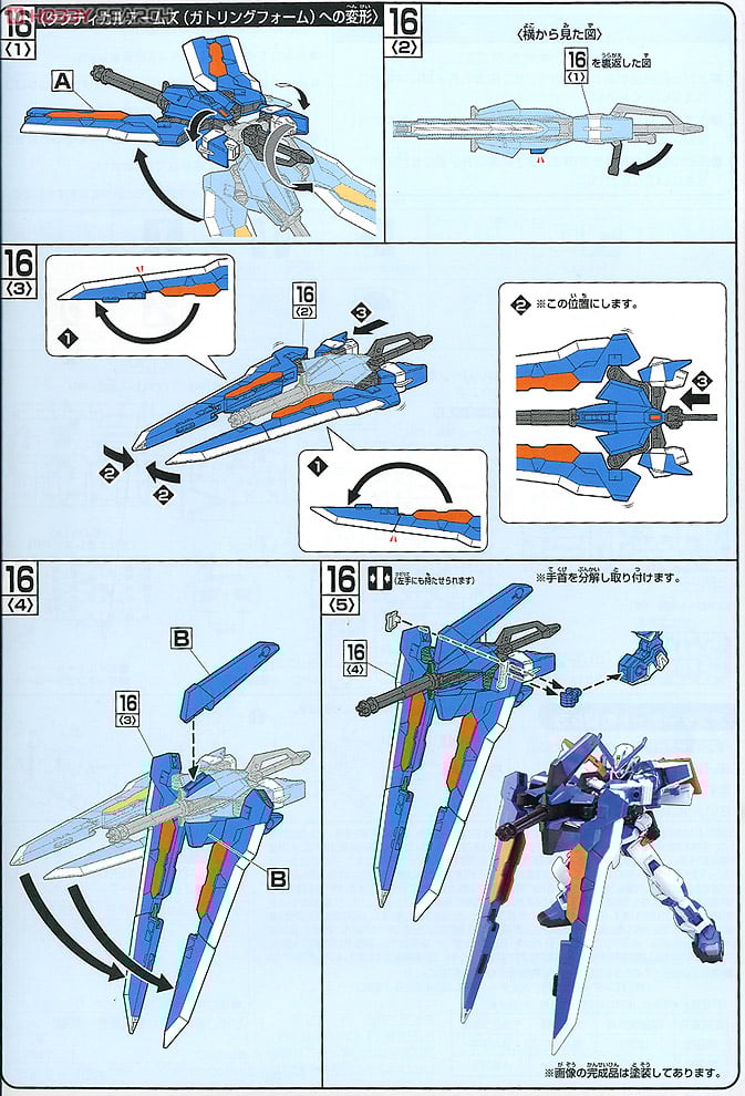 【再販】HG 1/144『ガンダムアストレイ ブルーフレーム セカンドL』機動戦士ガンダムSEED DESTINY ASTRAY B プラモデル-022