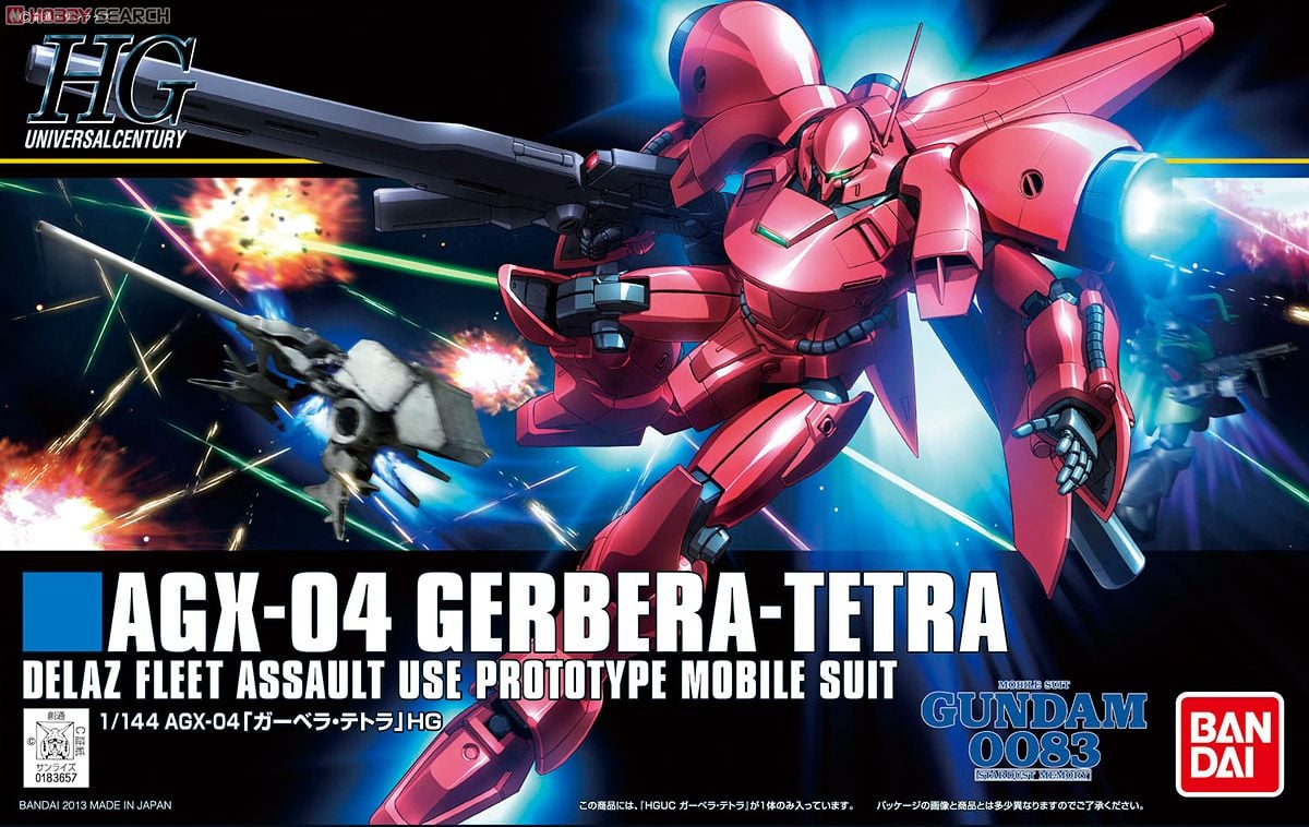 【再販】HGUC 1/144『ガーベラ・テトラ』 機動戦士ガンダム 0083 プラモデル-001