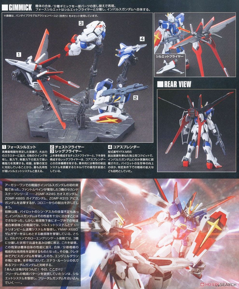 【再販】HGCE 1/144『フォースインパルスガンダム』機動戦士ガンダムSEED DESTINY プラモデル-014