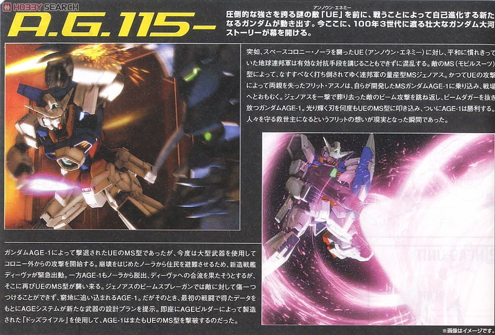 【再販】MG 1/100『ガンダムAGE-1 ノーマル』機動戦士ガンダムAGE プラモデル-010