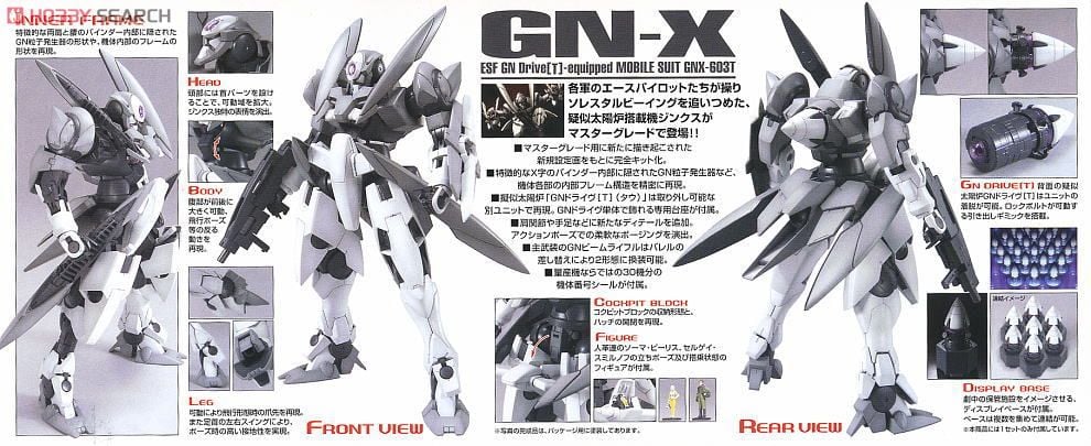 【再販】MG 1/100『ジンクス』機動戦士ガンダム00 プラモデル-006