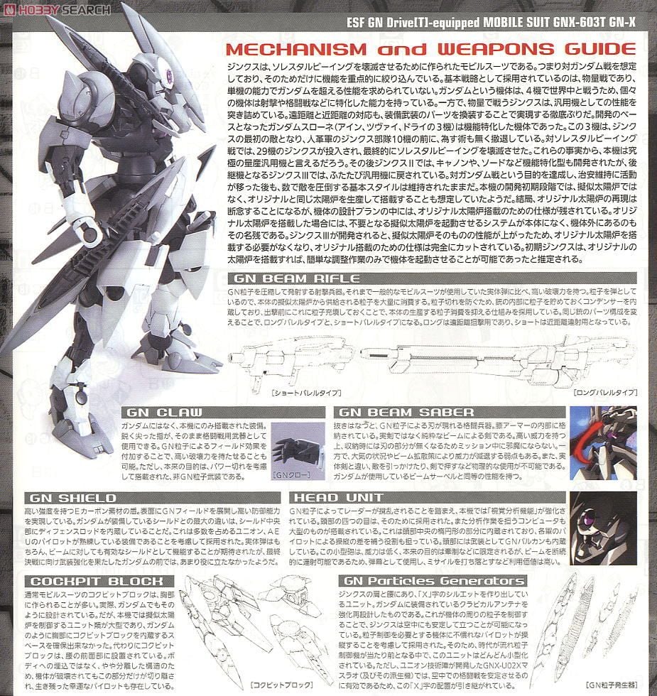 【再販】MG 1/100『ジンクス』機動戦士ガンダム00 プラモデル-013