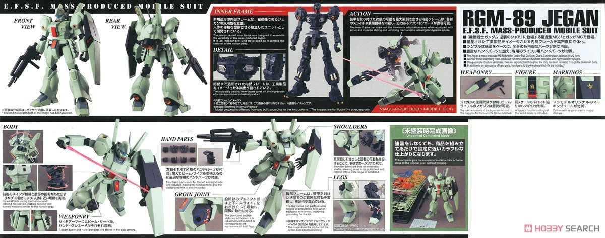 【再販】MG 1/100『ジェガン』機動戦士ガンダム 逆襲のシャア プラモデル-012