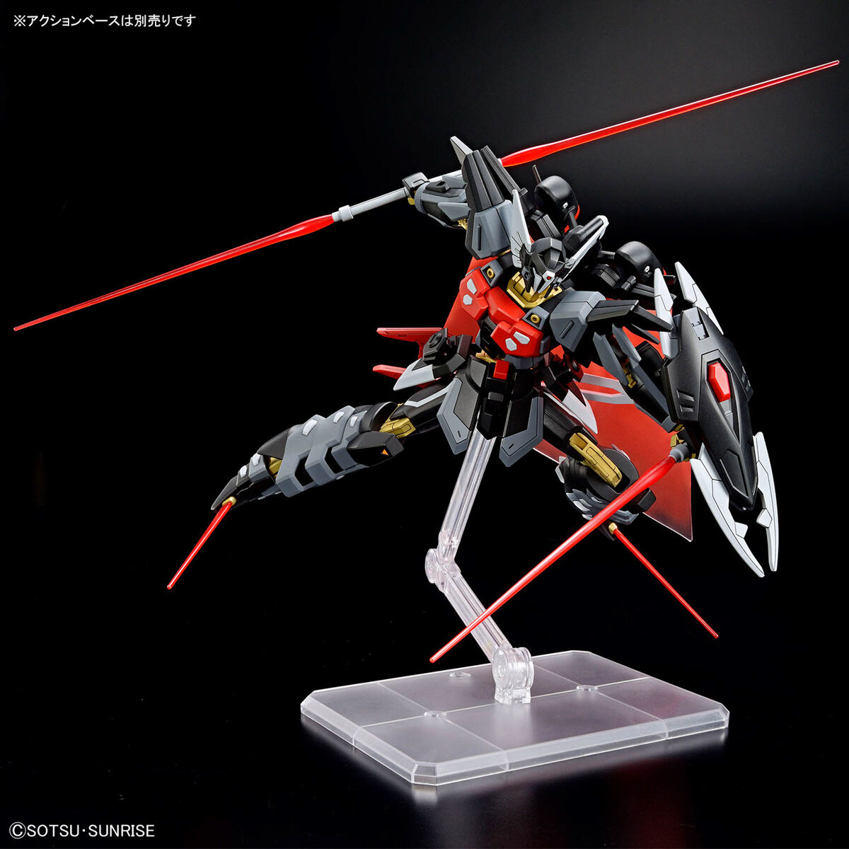 【再販】HG 1/144『ブラックナイトスコードシヴァ』機動戦士ガンダムSEED FREEDOM プラモデル-010