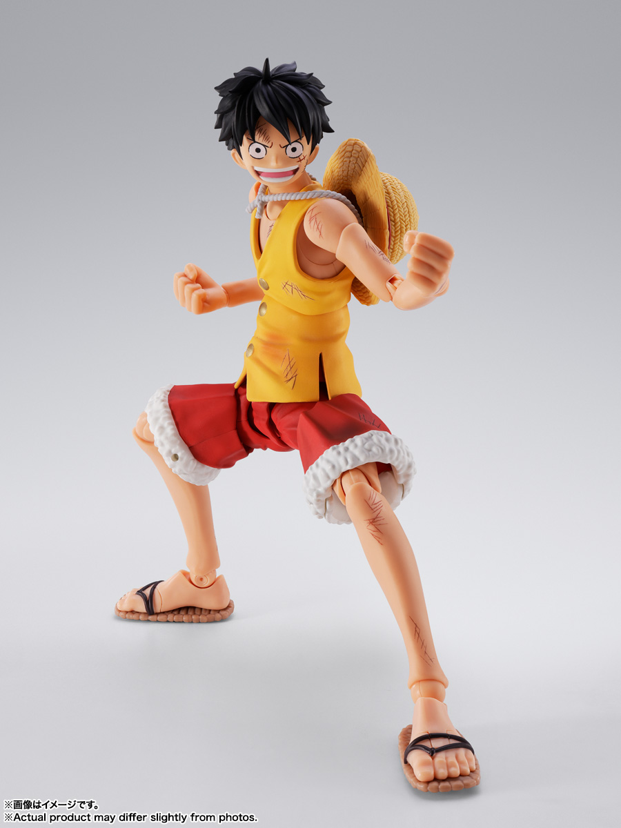S.H.Figuarts『モンキー・D・ルフィ -マリンフォード頂上決戦-』ONE PIECE 可動フィギュア-001